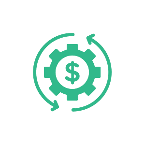 Icon-Cost savings